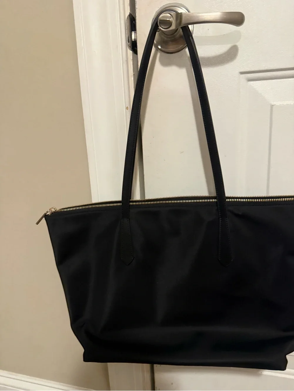 kate spade Black Kitt Nylon Tote Bag